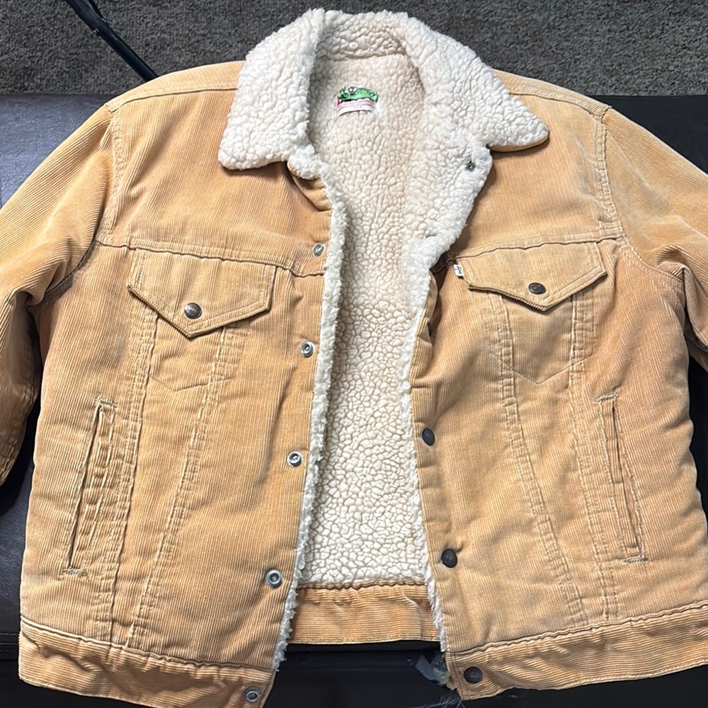 Levi's Tan Lightweight Shirt Jacket